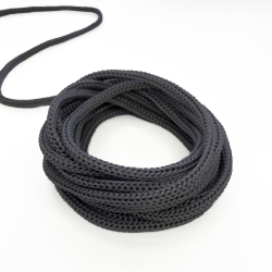 Шнур для одежды d-4.5мм, цвет Серый (на отрез)  в Нальчике