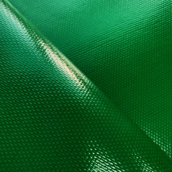 Ткань ПВХ 600 гр/м2 плотная, Зелёный (Ширина 150см), на отрез  в Нальчике