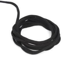 Шнур для одежды 4,5 мм, цвет Чёрный (на отрез)  в Нальчике