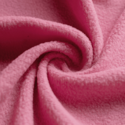 Флис Односторонний 130 гр/м2, цвет Розовый (на отрез)  в Нальчике
