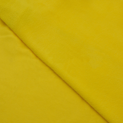 Флис Односторонний 180 гр/м2, Желтый (на отрез)  в Нальчике