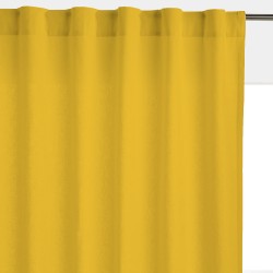 Штора уличная на Трубной ленте (В-220*Ш-145) Желтая, (ткань Оксфорд 600)  в Нальчике