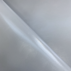 Ткань ПВХ 450 гр/м2, Серый (Ширина 160см), на отрез  в Нальчике