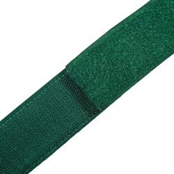 Контактная лента 40мм (38мм)  Зелёный (велькро-липучка, на отрез)  в Нальчике