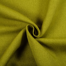 Ткань Рогожка (мебельная), цвет Зелёный (на отрез)  в Нальчике