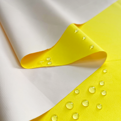 Водонепроницаемая Дышащая Мембранная ткань PU 10'000, цвет Жёлтый (на отрез)  в Нальчике