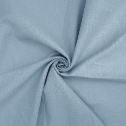 Ткань Перкаль, цвет Серый (на отрез) (100% хлопок) в Нальчике